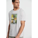 5k Bdtk 1231-953328-00506  Men’s `SUMMER` t-shirt - light-grey 